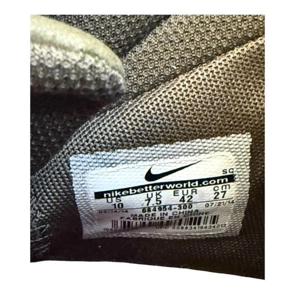 Nike Women Size 7 Dunk Sky High Sneakerboot Dark Loden Anthracite - Picture 7 of 10